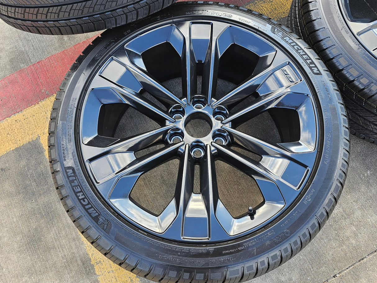 22" Chevy Blazer SS EV OEM wheels rims 2024 2025 2026 NEW MICHELIN Texas Truck Tire