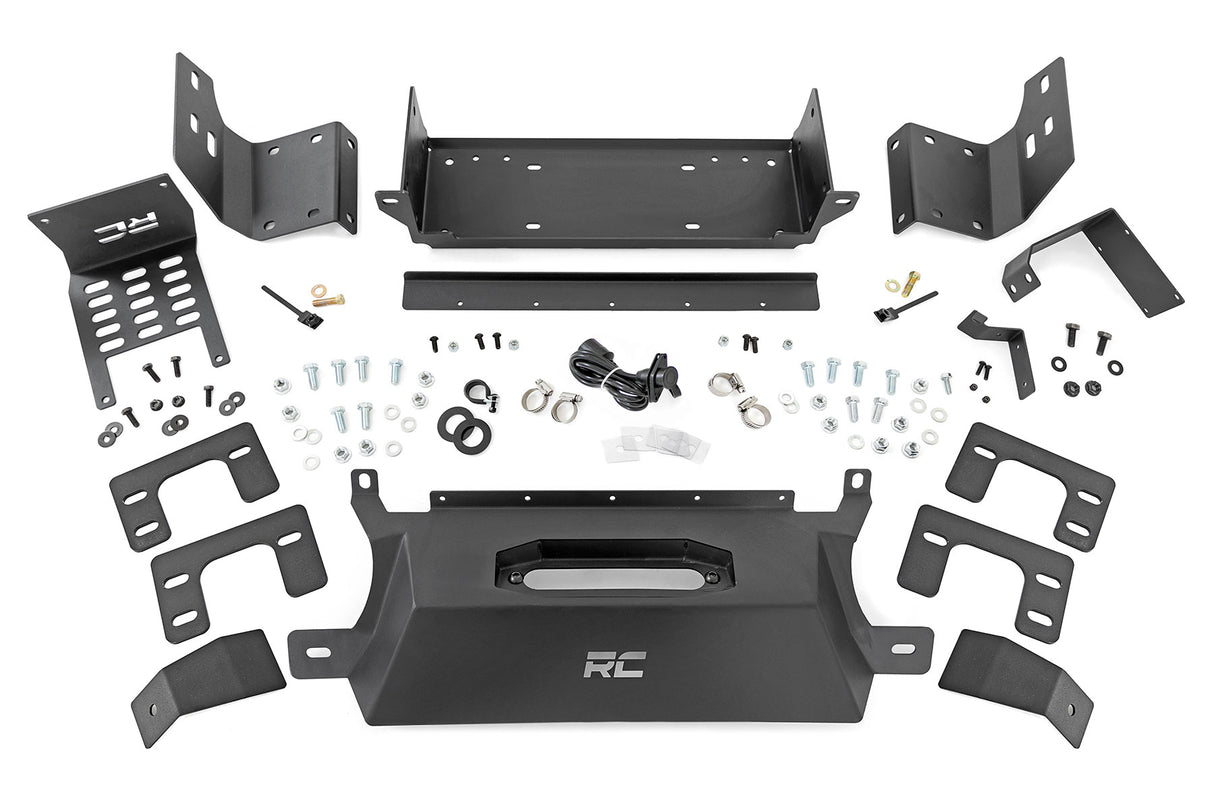Rough Country Hidden Winch Mount Ford Bronco 4WD 2021-2026 51065