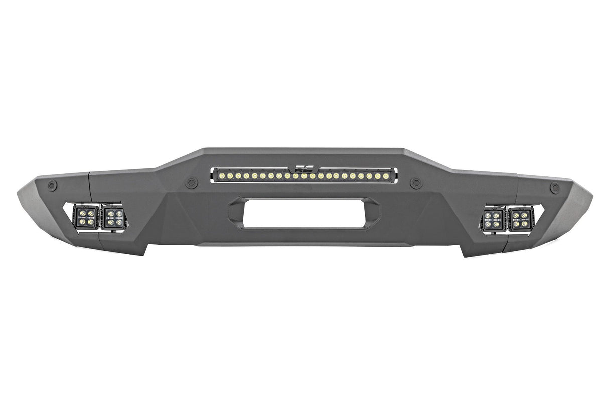 Front Bumper | Modular | Full Wings | Amber DRL | Ford Bronco 4WD (2021-2024)