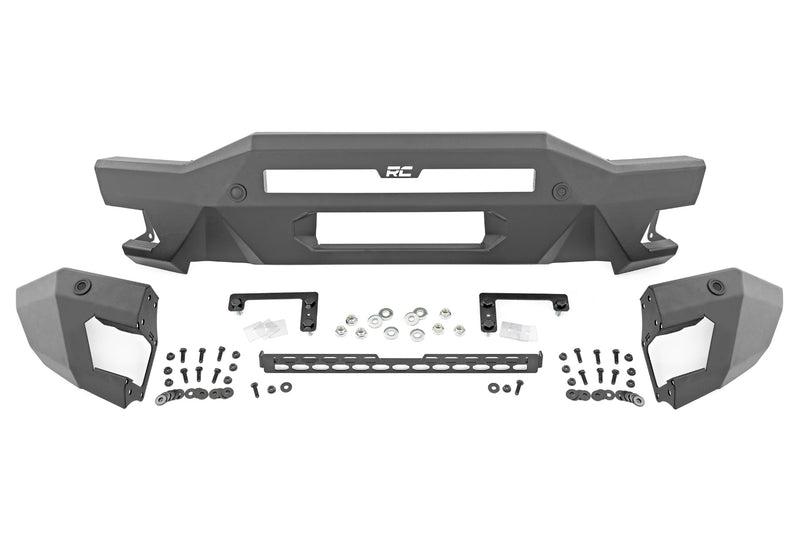Front Bumper | Modular | Full Wings | Amber DRL | Ford Bronco 4WD (2021-2024)