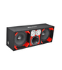 KTPON-210RED /  DOUBLE 10’’ RED-BLACK DRIVER + 2TWEETER Comando Audio Inc.