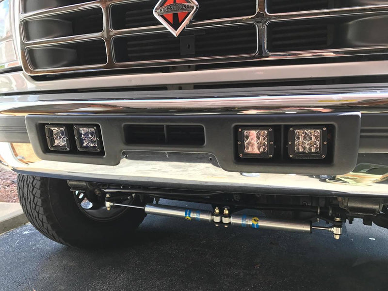 (1992-1997) F-Series & Bronco - OBS Bumper Fog Light Brackets