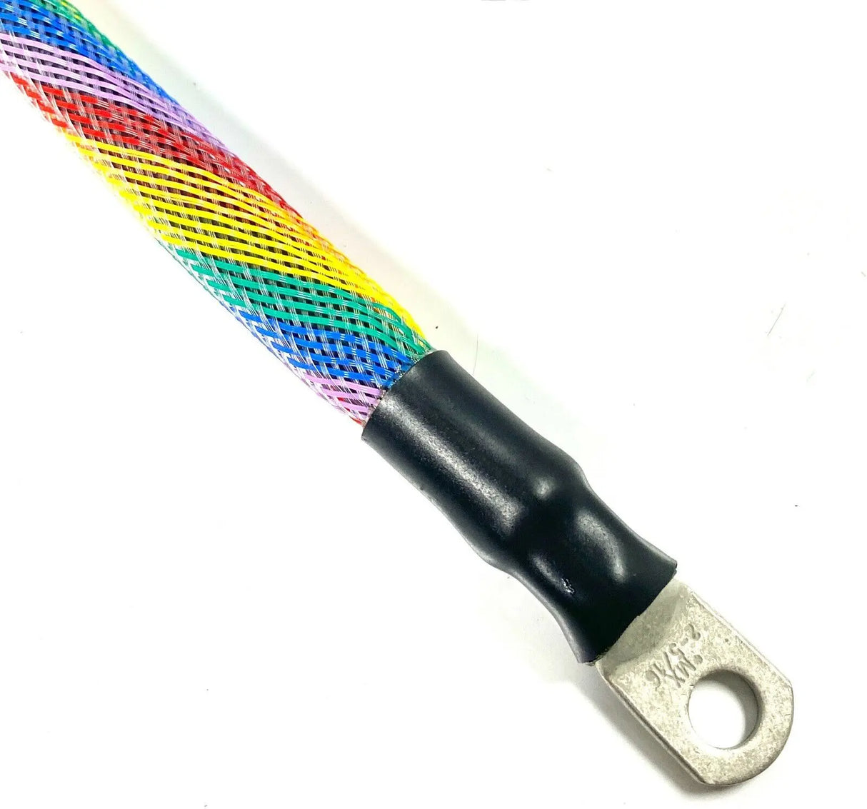 Ezgo battery Cables 1 GAUGE AWG golf cart TXT 36V BRAIDED 5pc Set COLOR CHOICES AC DC WIRE AND SUPPLY