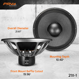 PRV 21X-1 Subwoofer PRV Audio