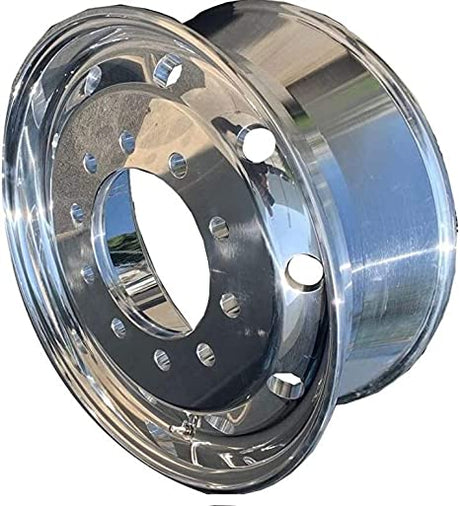 22.5 Aluminum Wheels – Polished Forged 22.5x9 Flat Face Front Hub Pilot Rims