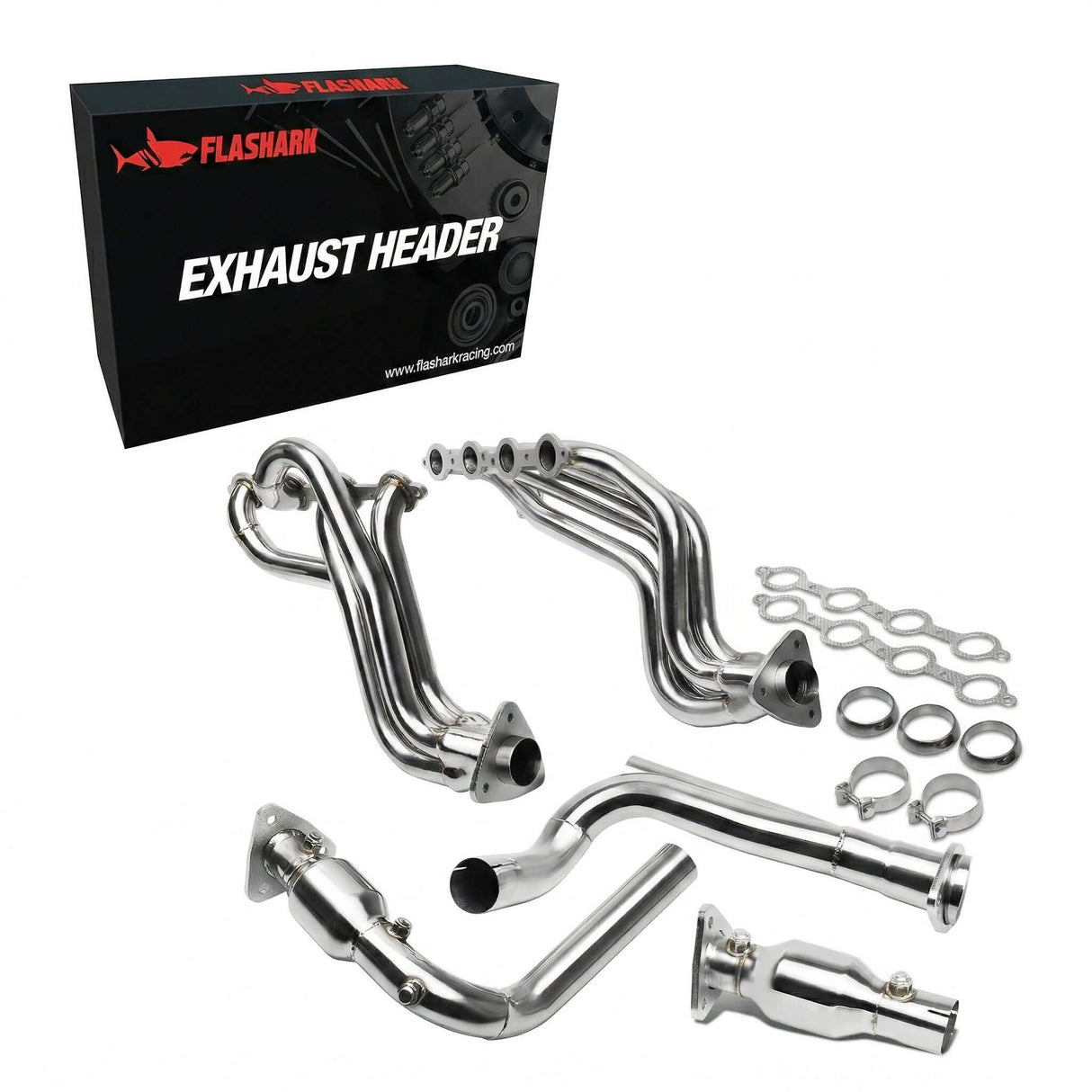 Header for 1999-2006 Chevrolet Silverado 1500 4.8L/5.3L/6.0L with Optional Cold Air Intake