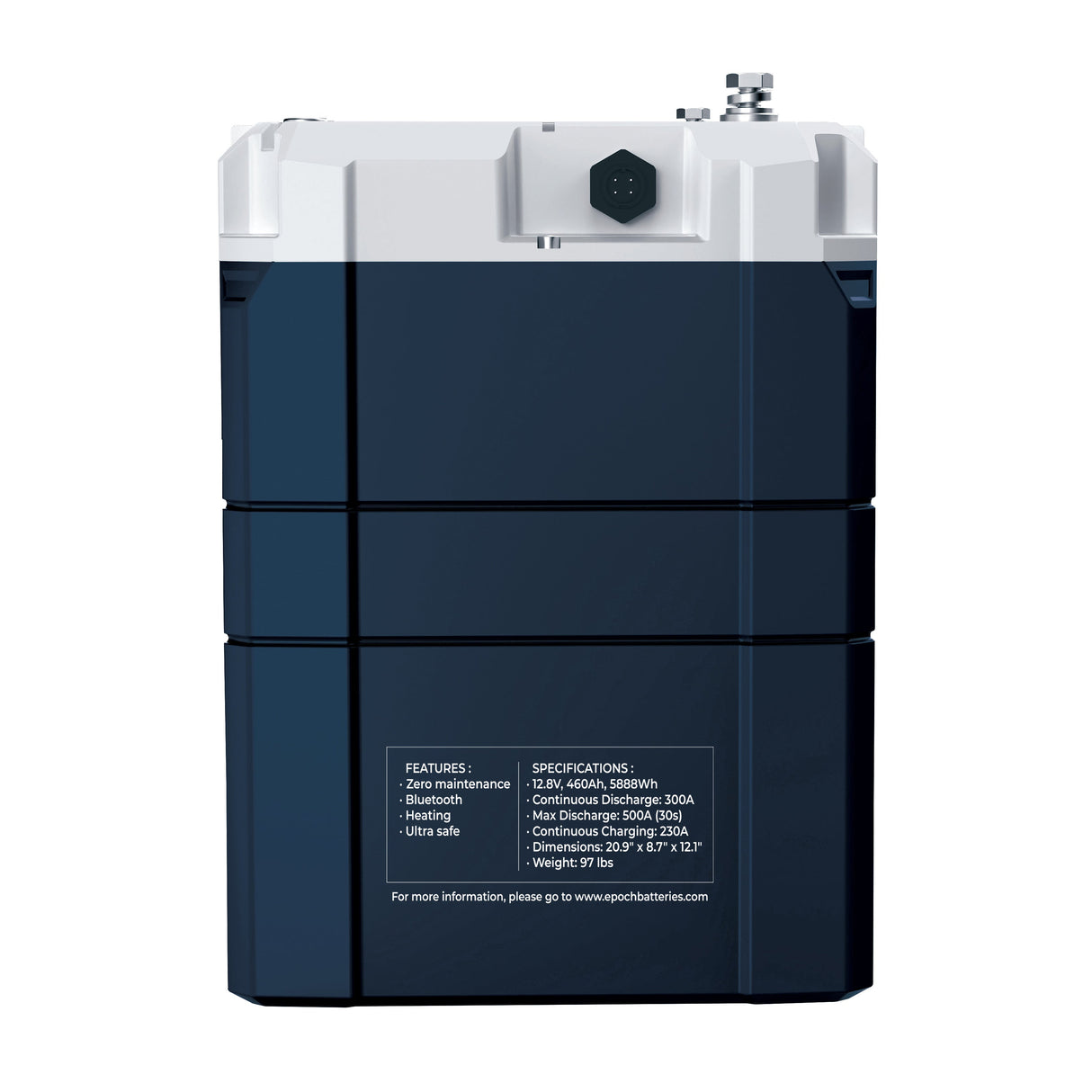 Epoch Batteries 24V 230Ah V2 Elite LiFePO4 Battery