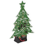 Blue LED Christmas Tree Kit – Blinking LEDs with On/Off Switch Whadda made by Yelleman