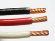 25' EA THHN 6 AWG GAUGE BLACK WHITE RED STRANDED COPPER BUILDING WIRE ACDC