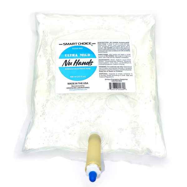 NU Hands Hand Soap (800 ML Bag): Pro-Grade Cleanliness for Healthcare & Foodservice