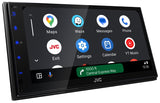 JVC KW-M590BT 6.8-Inch Digital Multimedia Receiver with Apple CarPlay, Android Auto & USB Mirroring JVC