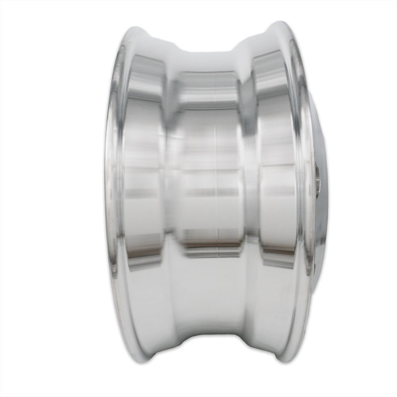 24.5x8.25 Truck Wheels 4pcs Forged Aluminum Rims Machined Bright