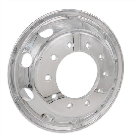 24.5x8.25 Truck Wheels Forged Aluminum Rims Both-Side Mirror Polished