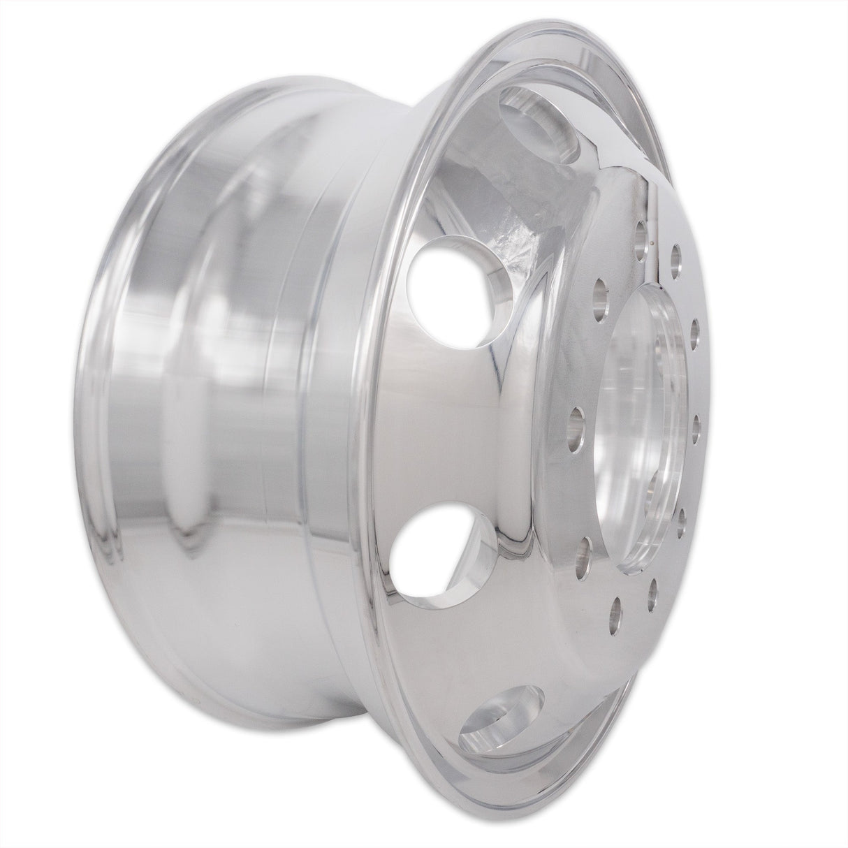 22.5 x 8.25 Truck Wheels 100pcs Forged Aluminum Rims $241 each BULK PRICE Both-Side Polished Mirror