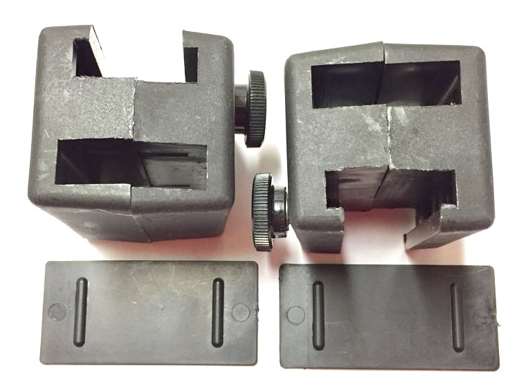 Complete Performance Extend-A-Mirror Replacement Blocks - 1980-1997 Ford F-Series & Bronco Complete Performance