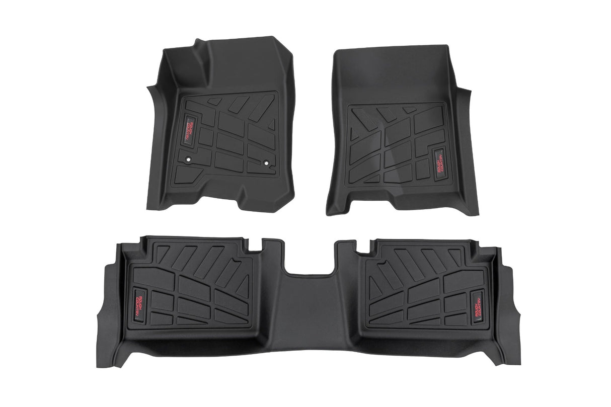 Rough Country Sure-Fit Floor Mats for Chevy GMC Canyon Colorado