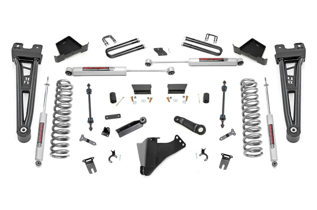 Rough Country 4.5 Inch Lift Kit Tubular Radius Arms Ford Super Duty