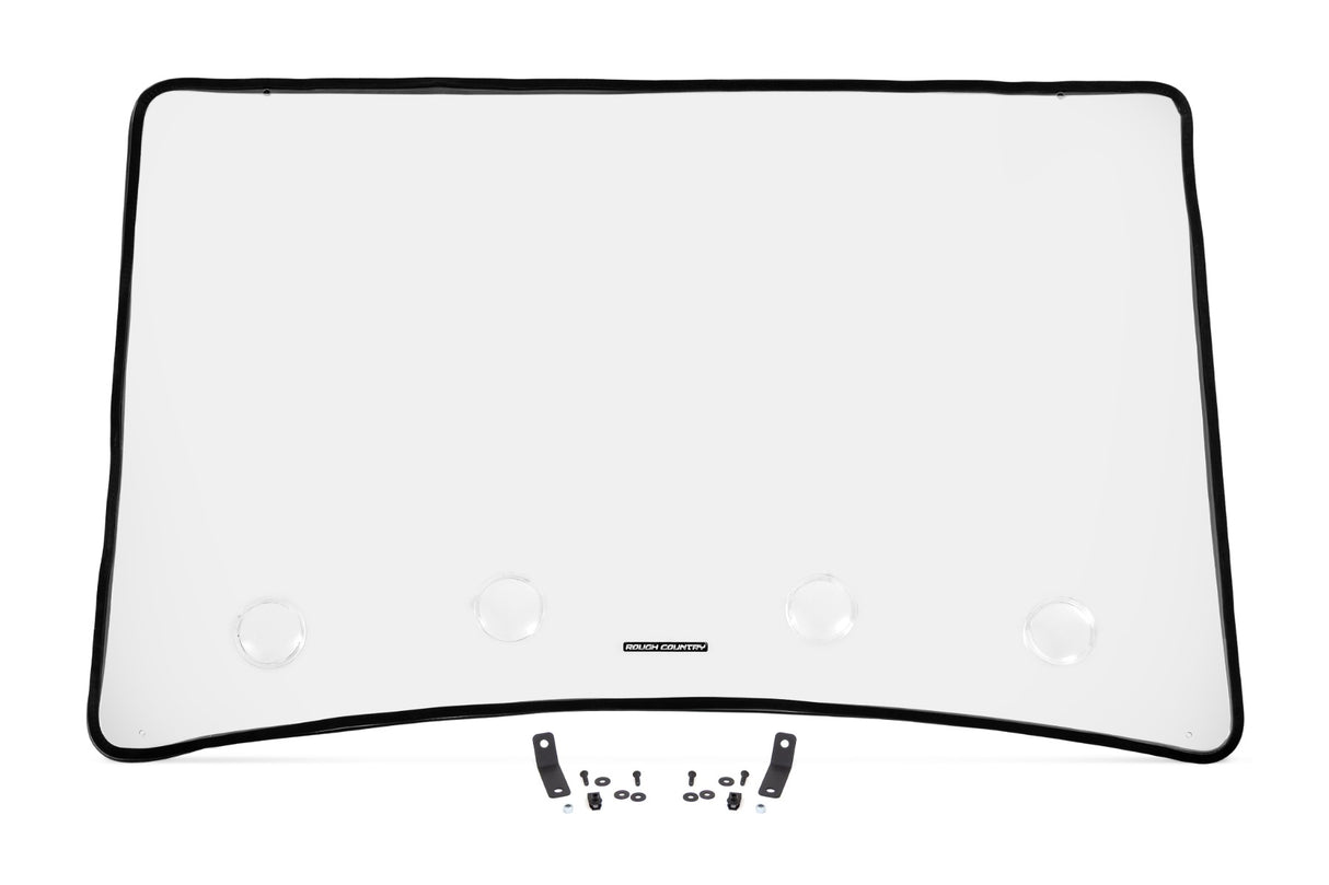 Rough Country Vented Full Windshield for John Deere Gator XUV 835