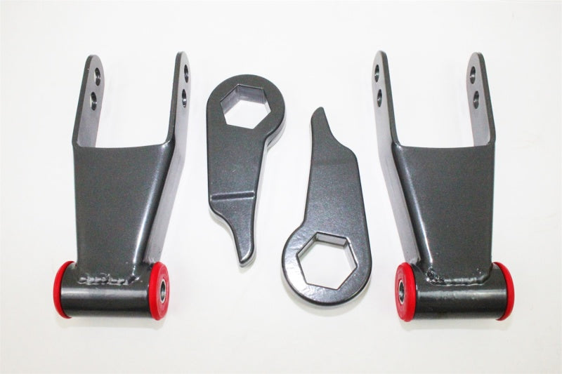 Kit de levage de clé de torsion MaxTrac 01-09 Ford Ranger 2WD/4WD avec suspension à barre de torsion (non Stabilitrak) 3 po/2 po