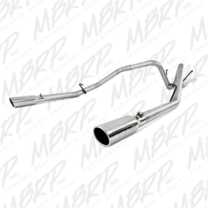 MBRP 2006-2008 Dodge Ram Hemi 1500 5.7L SC/CC-SB Cat Back Double Split Arrière