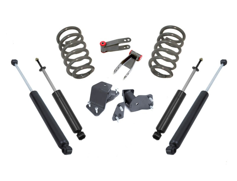 Kit de bobine d'abaissement MaxTrac 88-98 GM C1500/2500 2WD V6 5/6 Lug 2 po/4 po
