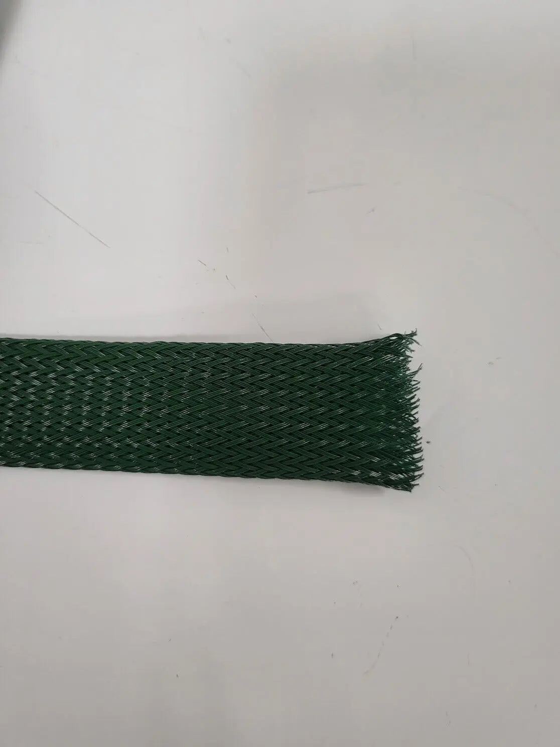 25 FT 3/4" FOREST GREEN PET EXPANDO SLEEVING BRAID AC/DC WIRE AND SUPPLY