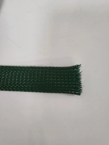 25 FT 3/4" FOREST GREEN PET EXPANDO SLEEVING BRAID AC/DC WIRE AND SUPPLY