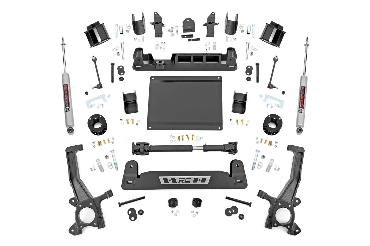 Rough Country 6 Inch Suspension Lift Kit for 2024-2026 Toyota Tacoma 4WD