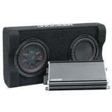 Kicker Plug & Play Full System 5 Channel Amplifier and Subwoofer Bundle  | '18- '23 JL Wrangler/ '20- '23 JT Gladiator