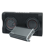 Kicker Plug & Play Full System 5 Channel Amplifier and Subwoofer Bundle  | '18- '23 JL Wrangler/ '20- '23 JT Gladiator
