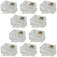 Radio Shack RJ-25 Modular Telephone Plugs – 10 Pack Radio Shack