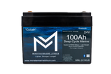 24V 100Ah Lithium Bluetooth Marine Trolling Battery "Goliath"