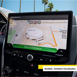 Stinger HEIGH10 10" Radio Fully Integrated Kit I Off Road Mode  I '11-'18 Jeep JK Wranglers