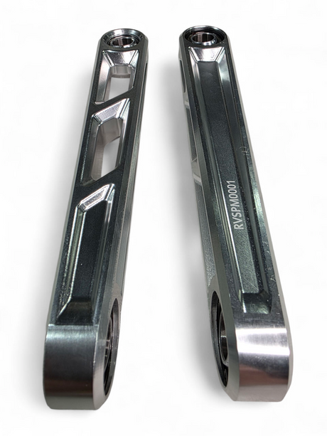 2024+ Can Am Maverick R Front Sway Bar Links Anodized (Clear) www.elektricoffroad.com