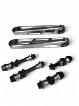2024+ Can Am Maverick R Front Sway Bar Links Anodized (Clear) www.elektricoffroad.com