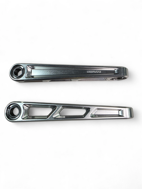 2024+ Can Am Maverick R Front Sway Bar Links Anodized (Clear) www.elektricoffroad.com