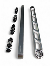 2024+ Can Am Maverick R Rear Sway Bar Links Anodized Clear www.elektricoffroad.com