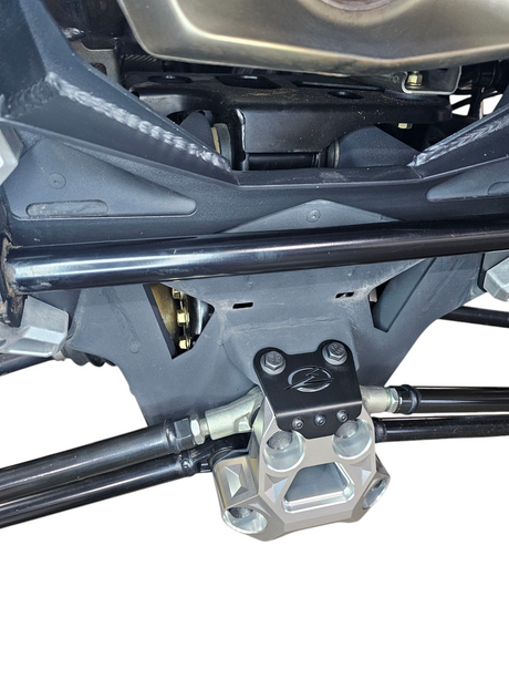2024+ Can Am Maverick R Radius Rod Plate (Clear) www.elektricoffroad.com
