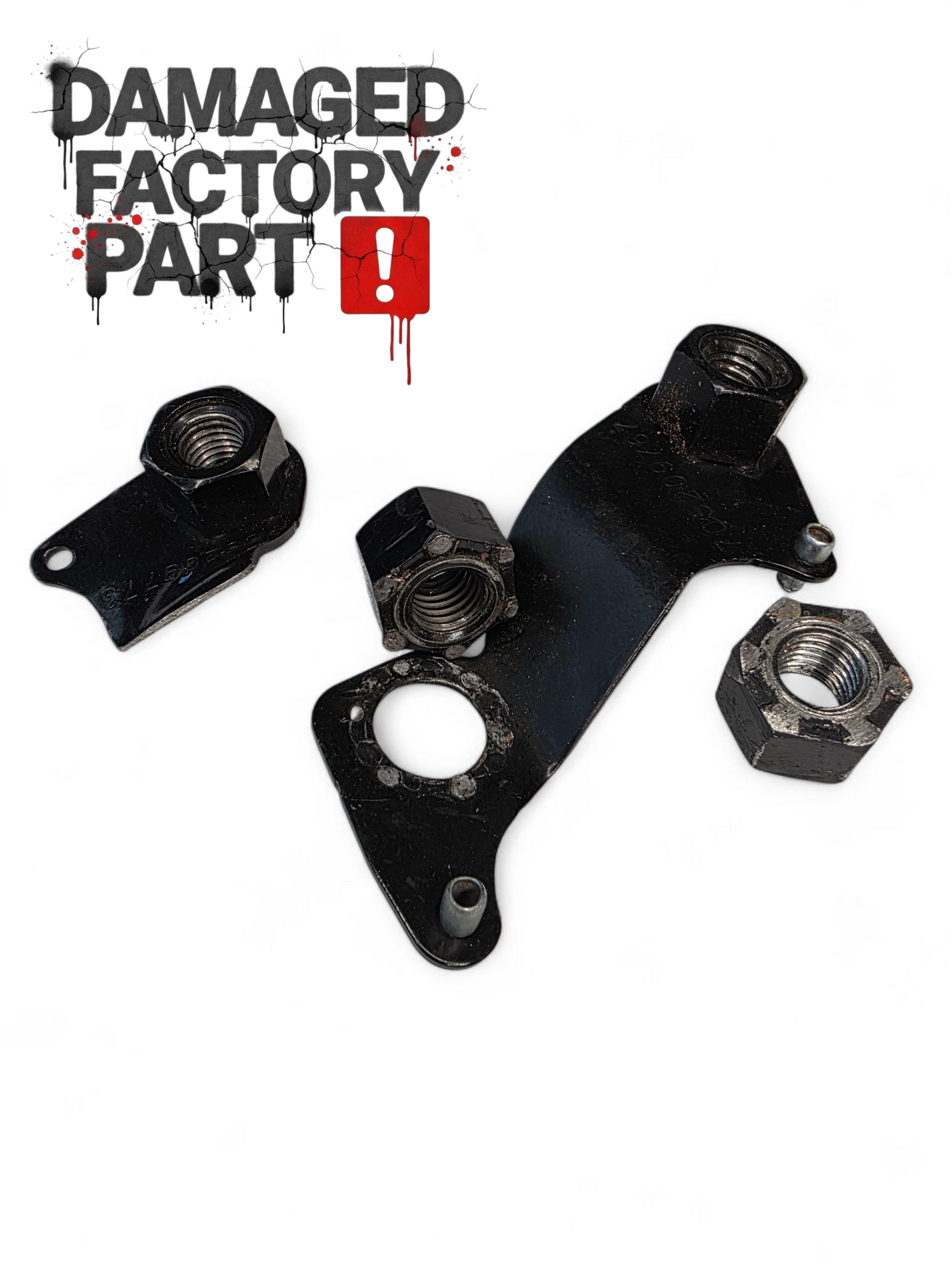 2024+ Can Am Maverick R Rear Link Nut Plate Kit www.elektricoffroad.com