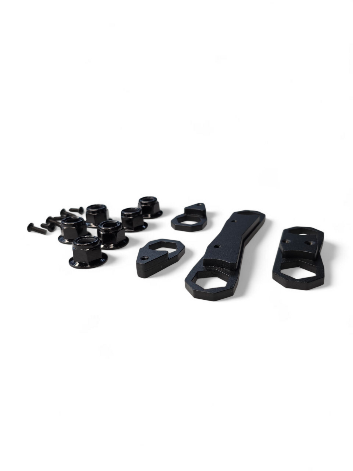 2024+ Can Am Maverick R Rear Link Nut Plate Kit www.elektricoffroad.com