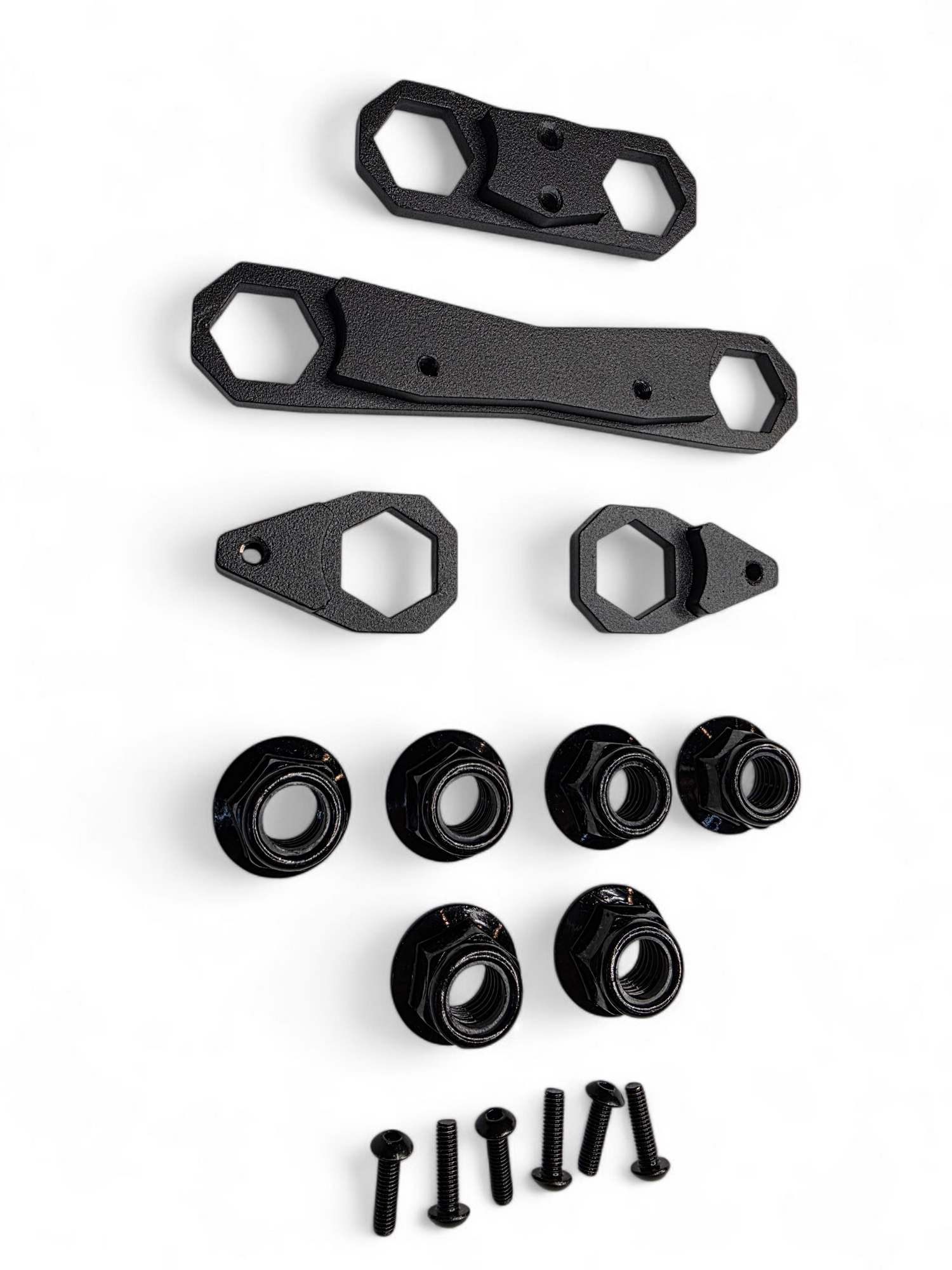 2024+ Can Am Maverick R Rear Link Nut Plate Kit www.elektricoffroad.com