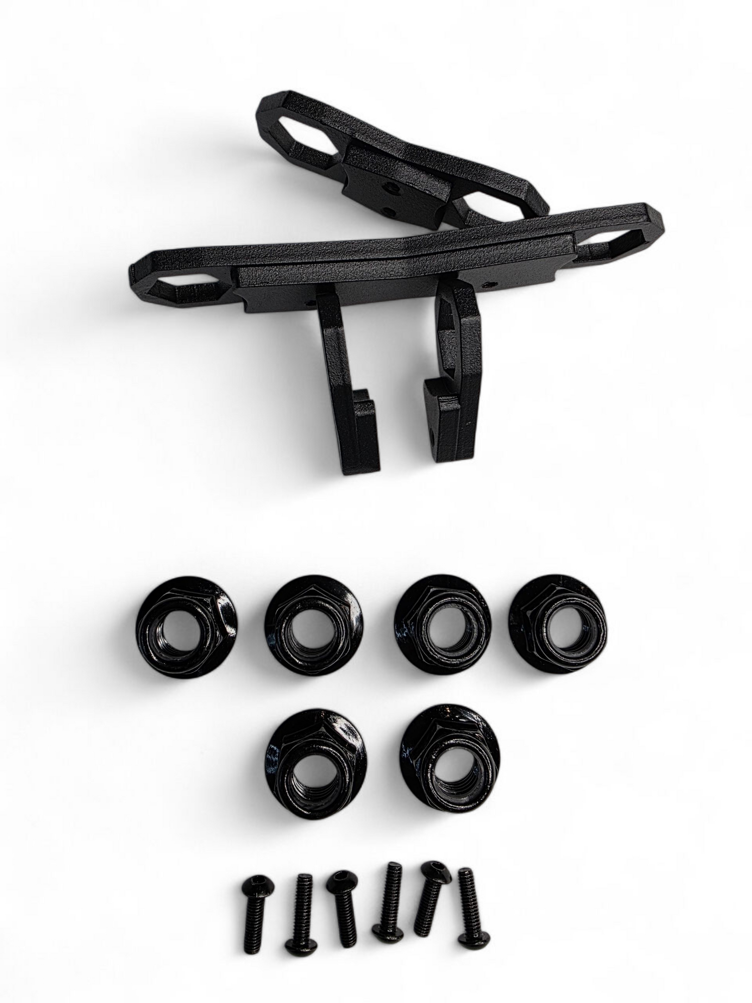 2024+ Can Am Maverick R Rear Link Nut Plate Kit www.elektricoffroad.com