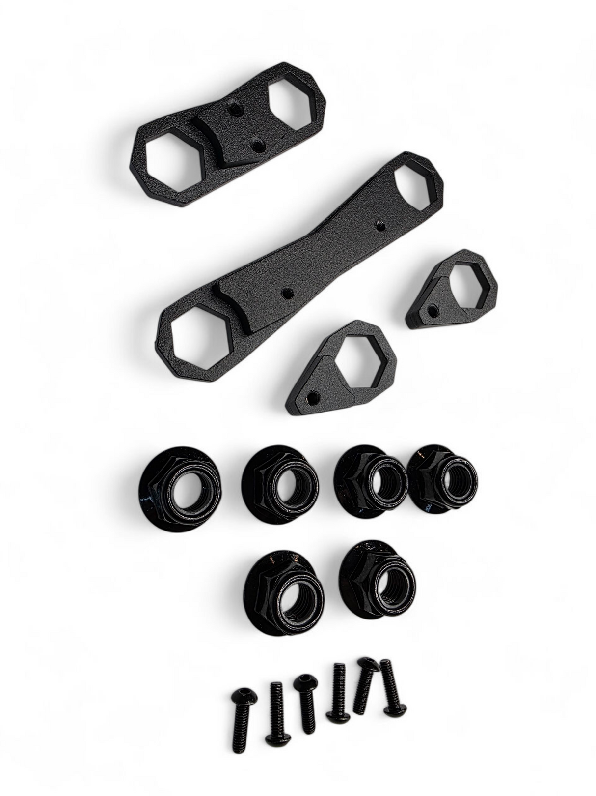 2024+ Can Am Maverick R Rear Link Nut Plate Kit www.elektricoffroad.com