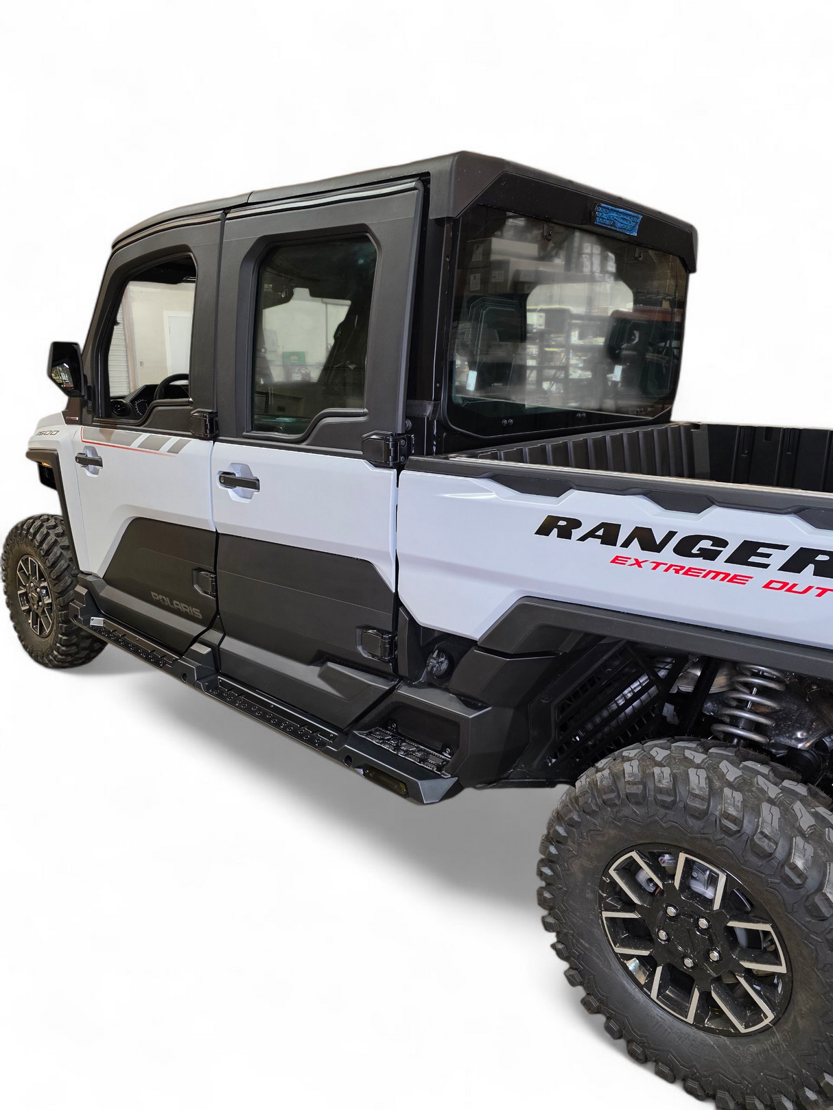 2024+ Polaris Ranger 1500 XD Volt Side Steps (4 Seat) www.elektricoffroad.com