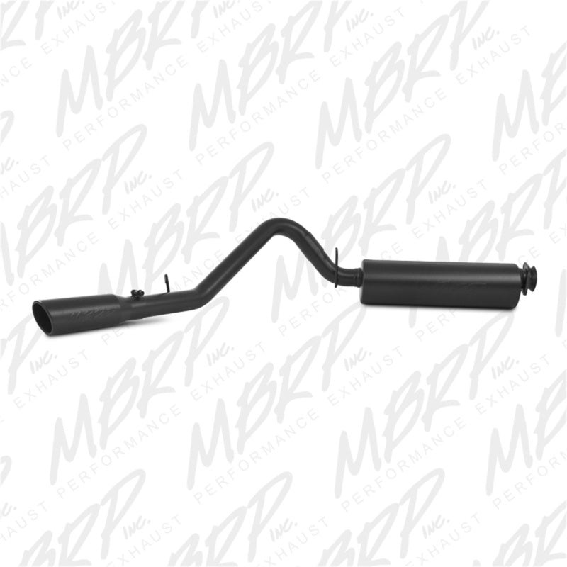 MBRP 2000-2006 Jeep Wrangler (JK) 4 cylindres en ligne 2,5 L 6 cylindres en ligne 4,0 L Cat Back Single Side
