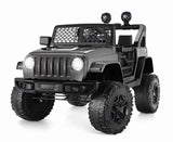 24V/12V Kids Electric Jeep with Remote Control, 3 Speeds, and LED Lights