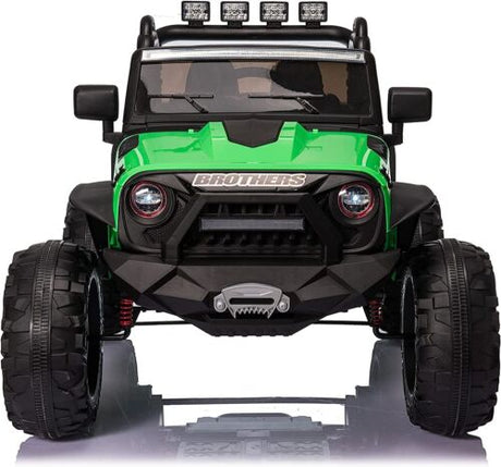 400W Electric Ride-On Car for Kids with 9AH Battery and 2 Seats - 24V Powered Truck