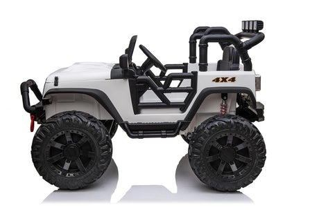 24V JEEP Double Drive Kids Ride-On Car with 200W*2 Motors and 12V9AH*2 Batteries - Parental Remote Control Included