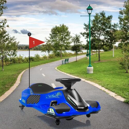 24V Kids Electric Racing Car with Drift Mode - Battery Powered Ride-On Vehicle