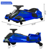 24V Kids Electric Racing Car with Drift Mode - Battery Powered Ride-On Vehicle